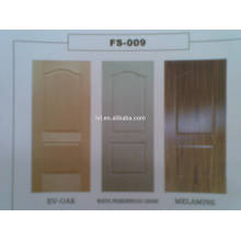 Natural beech HDF moulded door skin